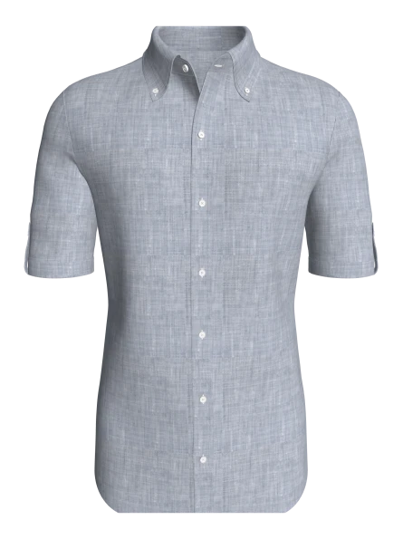 Dublin, Mist Grey classic business shirt
