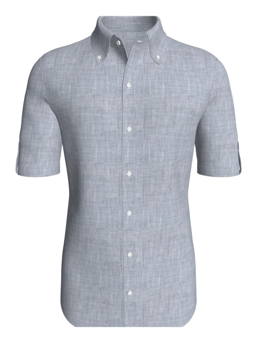 Dublin, Mist Grey classic business shirt