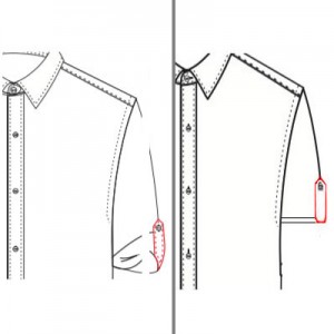 SHIRT ROLLUP TAB